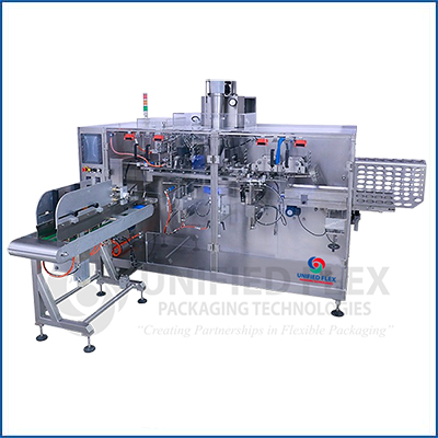 Stand up pouch bagging machine